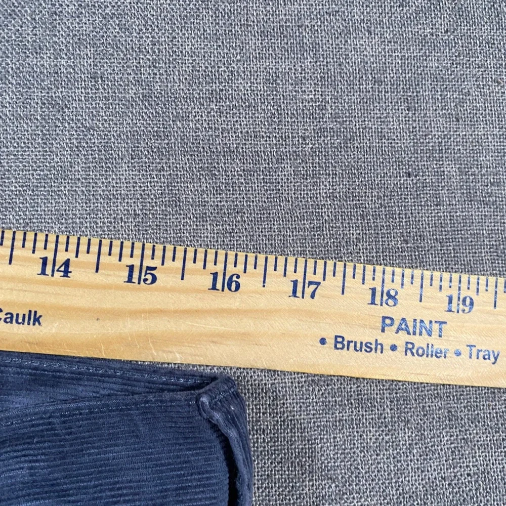 Banana‎ Republic Corduroy Pants Mens 31x34 Blue Gray Pima Cotton Straight Leg